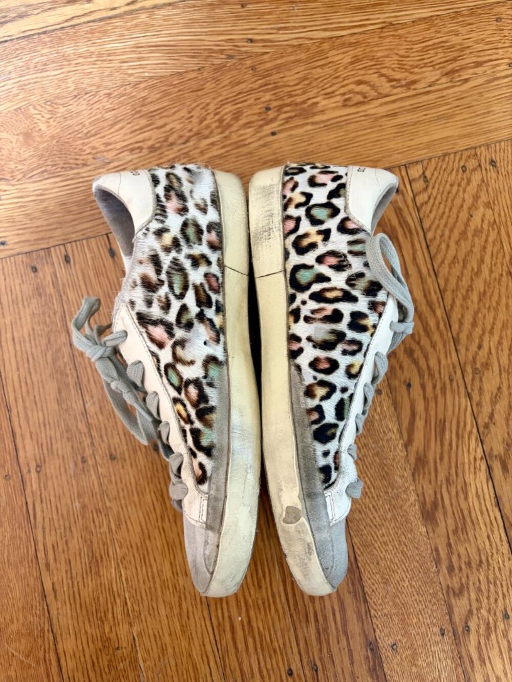 Golden Goose Super-Star leopard pony skin (7) - Picture 5 of 8